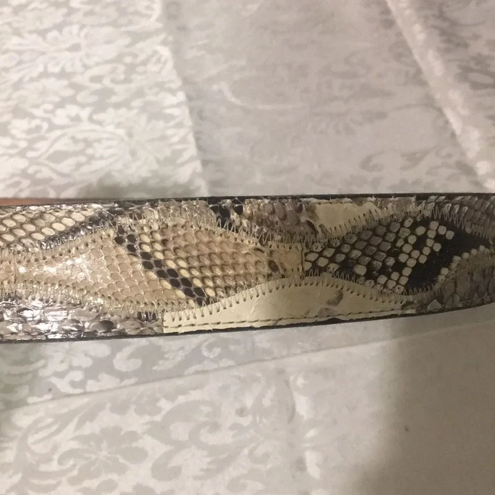 Genuine Snakeskin Belt size 40